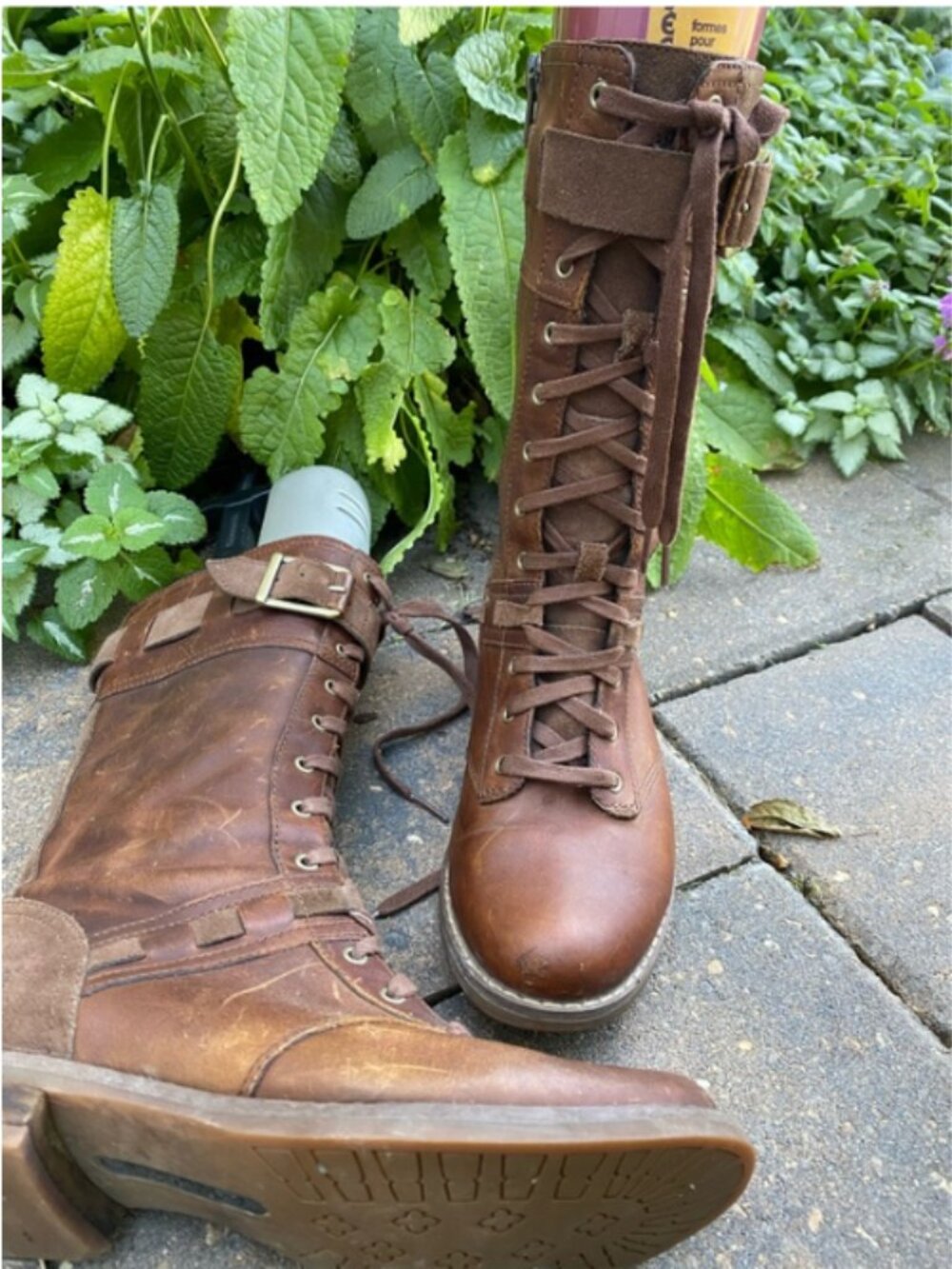 Timberland Earthkeepers Savin Hill Mid Tobacco Leather Boots (7) Fall Sale